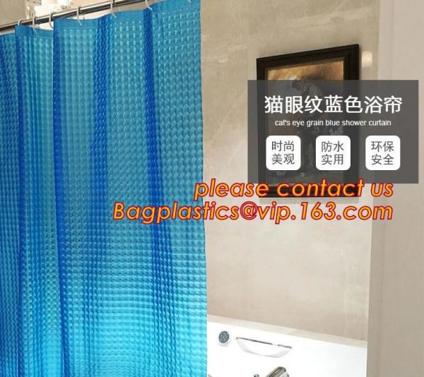 Eco-friendly Full Printed PEVA bath Shower Curtains, butterflies PEVA shower curtain, Printed shower curtain liners,PEVA