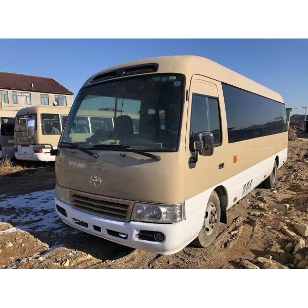 Used Toyota Coaster Bus Left Hand Drive diesel toyota coaster mini bus for sale