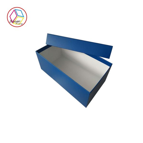 Luxury Jewellery Packaging Boxes Navy Color Customized Logo Printing