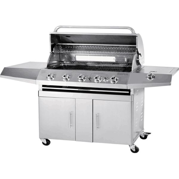 BBQ Outdoor Grill For Party Full Stainless Garden Bbq Gas Grill Party BBQ machine with Trolley