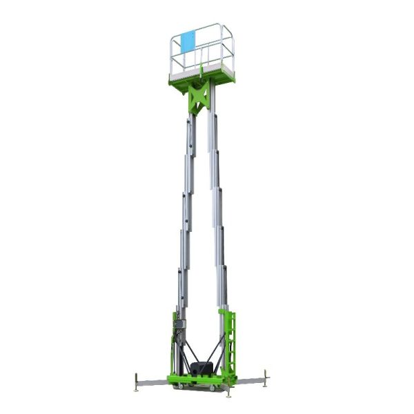 Double Mast Mobile Vertical Lift  Aerial Work Platform CHENLIFT MT Series