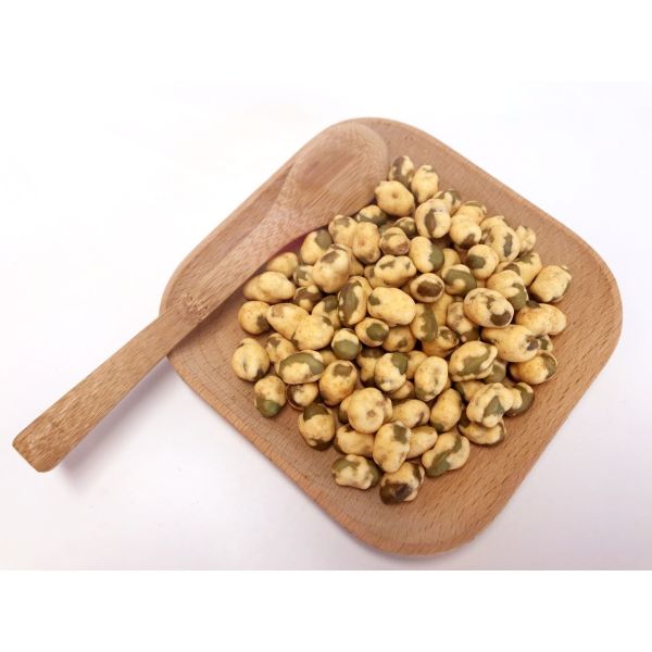 Natural Coated Soya Bean Snacks , BBQ Flavor Green Beans Snacks No Pigment