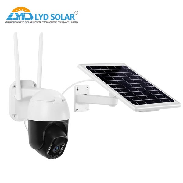 2MP	4G CCTV Solar Camera Outdoor Security Surveillance Two Way Audio Solar Panels