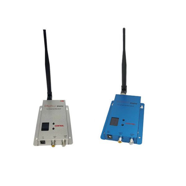 1.5W RF Power Wireless Video Transmission 1.4Ghz 1.5Ghz 1.6Ghz Video Sender And Receiver For Graphic Transmission