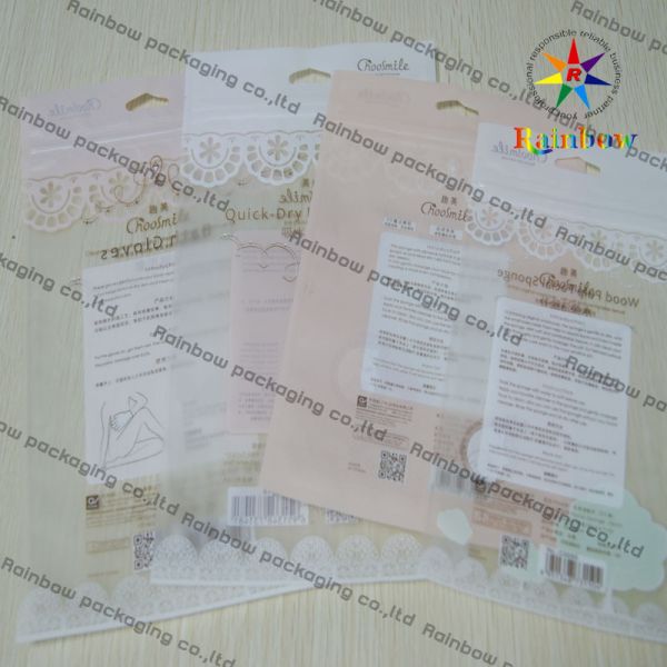 DIY Facial Mask Sheet Of Cosmetic Plastic Bag With k