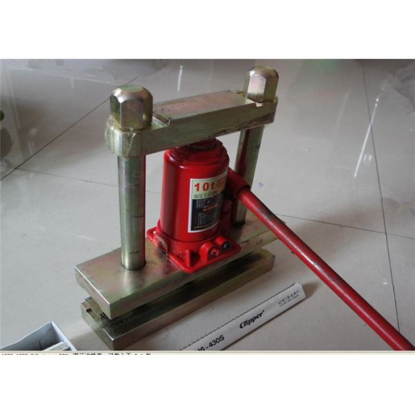 Manual Fastener Clipper Belt Lacing Tool , Corrugator Belt Lacing Machine 28KG Weight