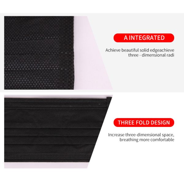 PP Filter Mouth Earloop Breathable 3 Layer Face Mask