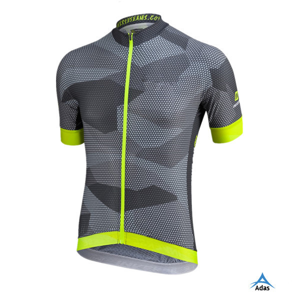 UV Proof Mountain Bike Race Jersey Reflective Cycling Clothing Jersey Custom