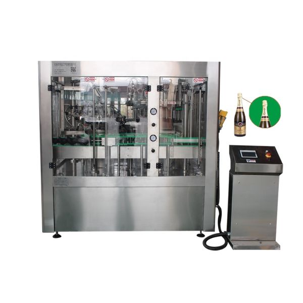 Automatic Rolling Cap Sealing Machine for Glass Bottles - Olive Oil, Sparkling Water, Wine