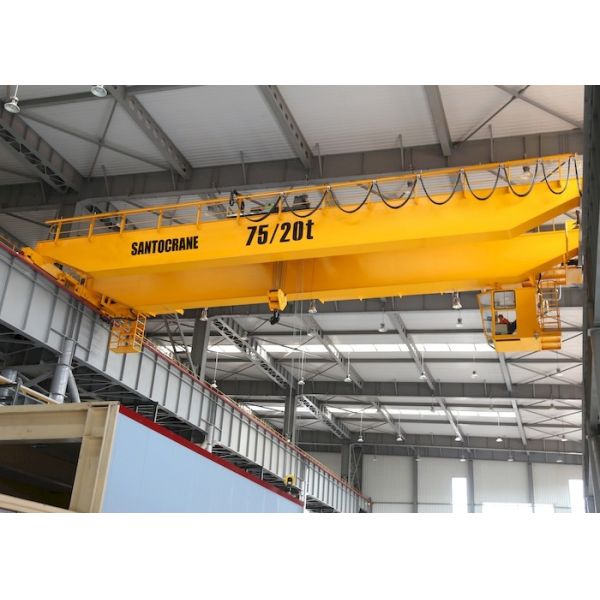 CE Single Or Double Girder European Overhead Crane 20 Ton Bridge Crane ODM
