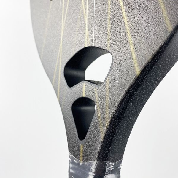 Fiberglass Beach Paddle Ball Racket 12K Eva 13 Carbon Fiber Padel Racket
