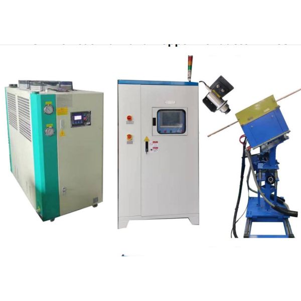 Industrial Induction Heating Machine PLC HMI Induction Melting Aluminum Machine