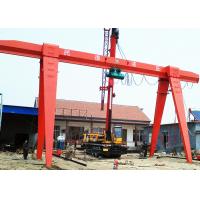 China 10 Ton Single Girder Gantry Crane 5-15m/Min Lifting Speed For Industrial Factory for sale