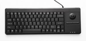  88 Keys Desktop Plastic Ruggedized Keyboard 14.0mm Trackball USB Interface Manufactures