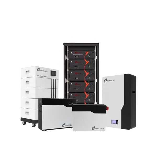 Amosolar 48V/51.2V 100ah 200ah 10kwh 20kwh Lifepo4 Battery for Solar Storage Solutions