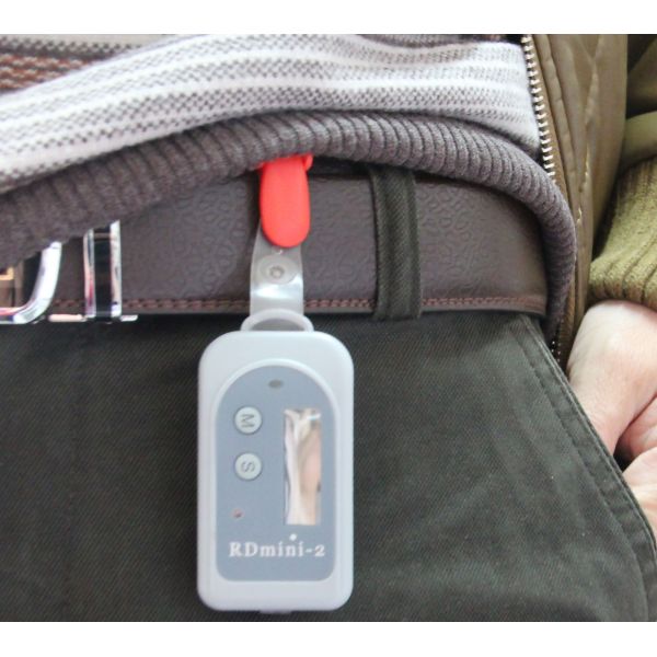 Mini Personal radiation monitors dosimeter HRD-II with Dose rate Range 1mSv/h ~ 1Sv/h