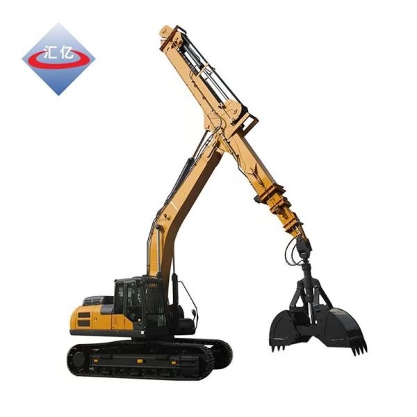 Pc240 Excavator Telescopic Boom 27180mm Telescopic Dipper Arm Excavator