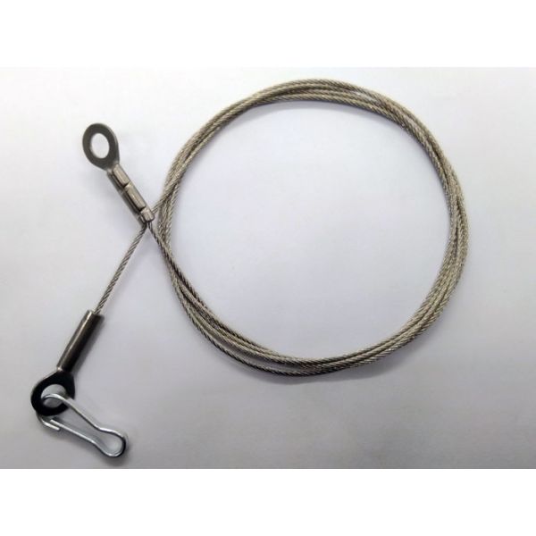 Stainless 1.2mm Steel Wire Rope Lifting Slings For Suspension System