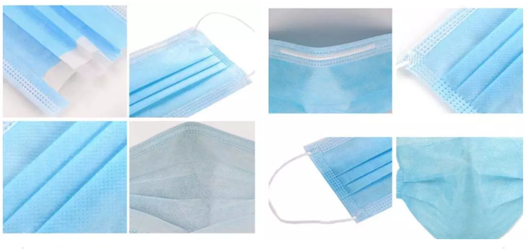 Children Pleated Anti Dust 3 Ply Non Woven Face Mask