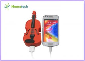  PVC Unique Guitar Mobile Battery Backup Charger Universal USB Compact Manufactures