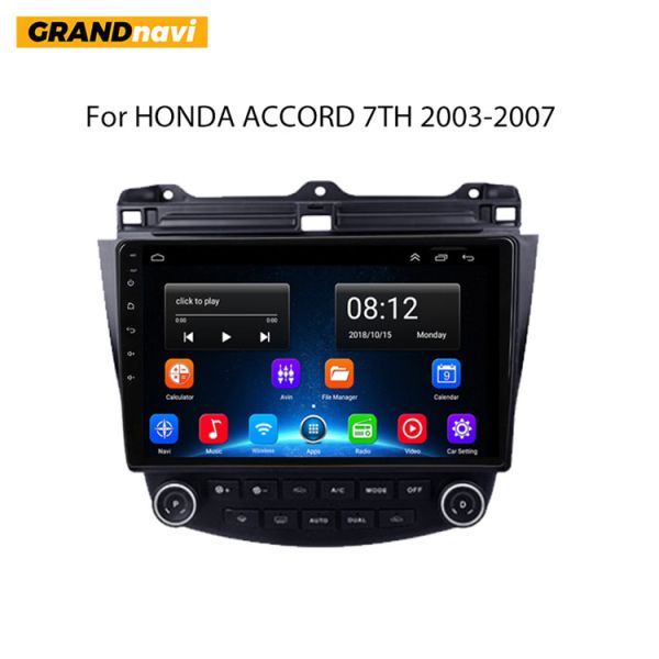 10 Inch Car GPS Navigation System 10.0 Car Video Player for Honda Accord VII 2003-2007 Auto Meter Genre