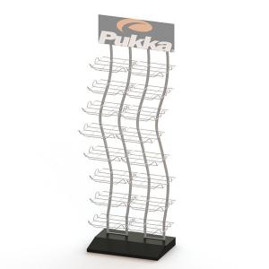  Multiple Layer Spiral Shape Baseball Cap Metal Wire Display Rack Manufactures