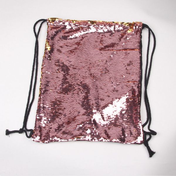 Girls Sequin Sling Backpack Bag Reversible Mermaid Colors Write Messages