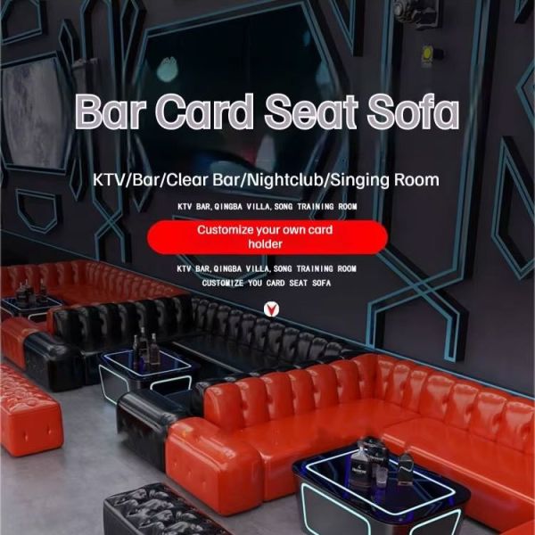 Wholesale Custom Nightclub & Bar Furniture | U-Shape Booths, Leather Sofas, Bistro & Hookah Lounge Seating