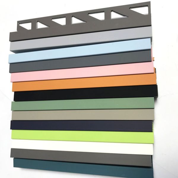 The Aluminum Tile Edge Trims Customized Metal Tile Trims Home Decoration