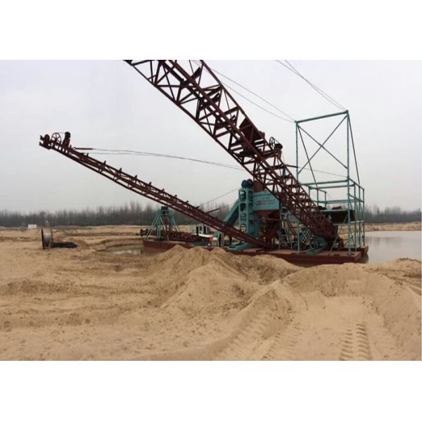 Diamond Mineral Dredge Gold Mining Equipment High Pressure Environmental Technology
