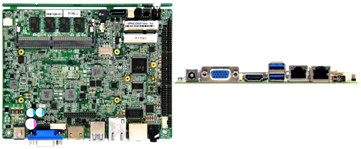 3.5 Inch 4GB Industrial Motherboard , I7-7500U Single Channel Motherboard
