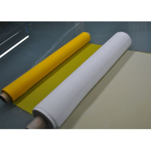 White 100% Polyester Screen Printing Mesh 45 Inch Size , 80T-48 Count