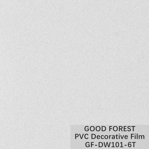 OEM PVC Decorative Film Grain PVC Blister Film Silver Paint Type