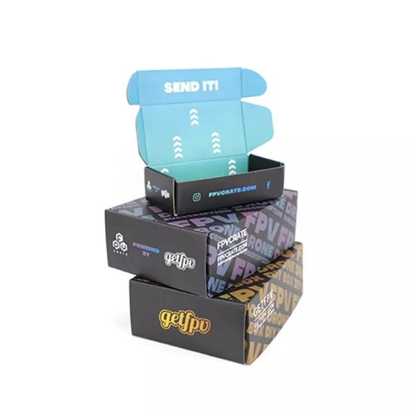 Clothing Shoes Cardboard Shipping Boxes Embossing Recycled Materials