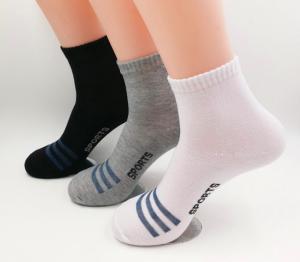 China Fashionable Cotton Unique Mens Socks , Athletic Mens Crazy Crew Socks Breathable on sale