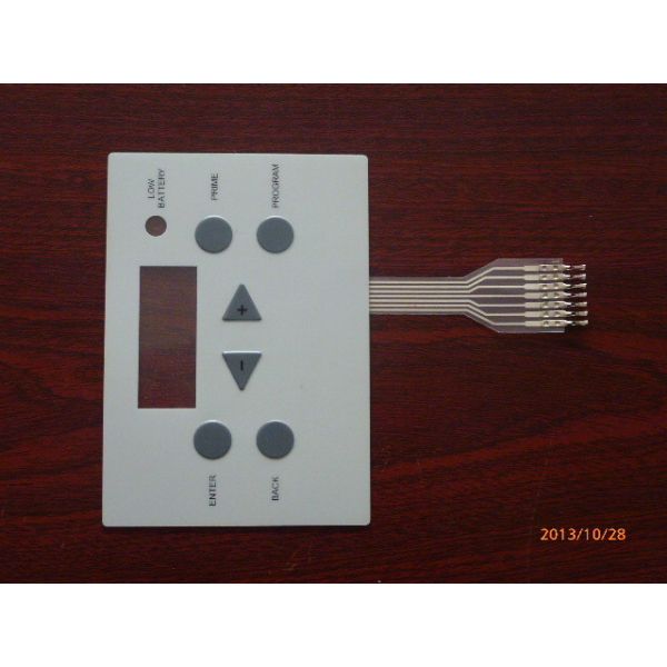 Flexible Graphic Overlay Membrane For Household Appliance , 0.05mm - 1mm Thickness