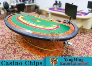  Multi-functional Macau Galaxy Luxury Poker Table With Three Printed Table Cloths Manufactures