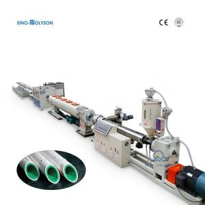  Single Screw PPR Pipe Making Machine PPR Pipe Extruder 75 Rpm Manufactures