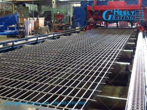 Welded Steel Bar Grating | 32X5mm bearing bar | 80μm galvanized coating - Hesly Grating China Supplier Manufactures