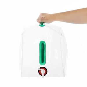  PVC Collapsible Water Jug 1L-3L Outdoor Foldable Travel Shower For Camping Manufactures