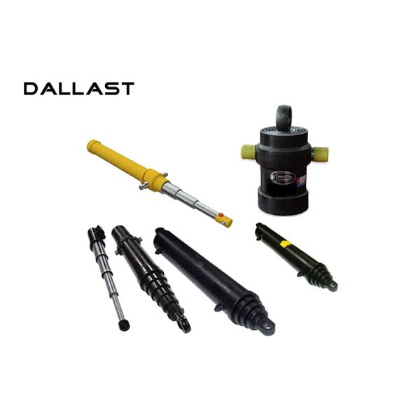 Steel Single Acting Telescopic Cylinder Piston ODM Standard Long Stroke