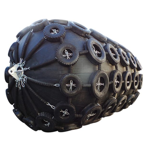 STS Operations Yokohama Rubber Fender 3.3M ISO17357 Standard