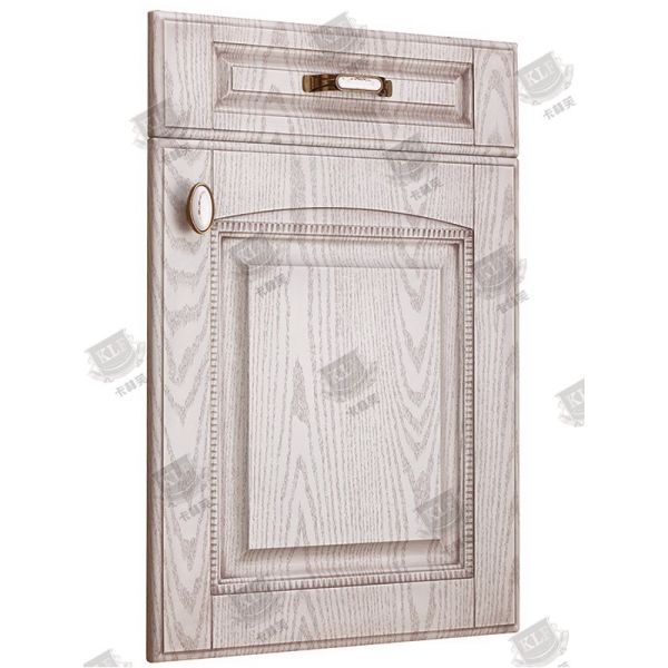 Waterproof MDF Swing Wooden Moulded Doors PVC Coated Films Architraves