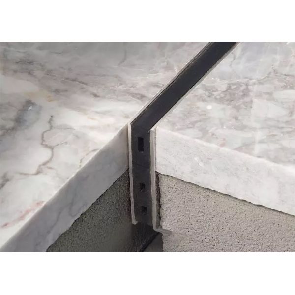 2.5m Aluminium Tile Trim Finishing Strip Tile Edge Trim For Wooden Floor