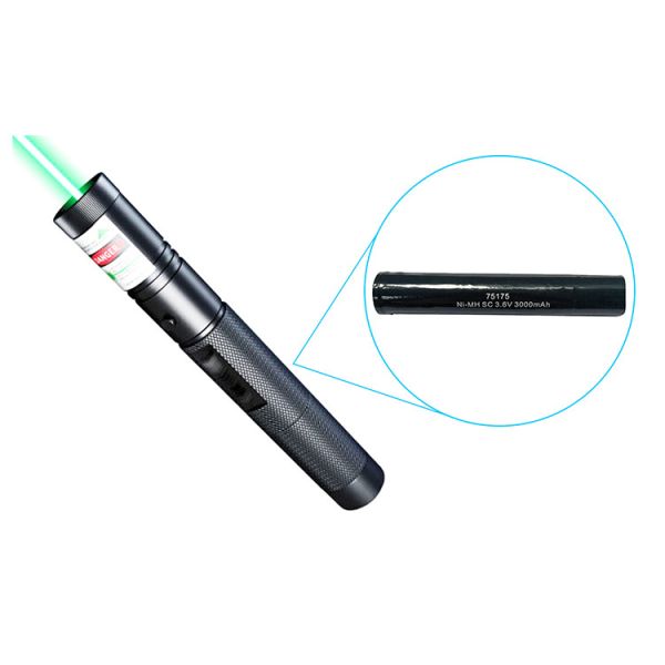 Custom Flashlight Battery Pack 3000mah 3.6v NiMh Rechargeable Battery