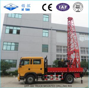  Truck Mounted Drilling Rig with Hole Depth 150m - 600m DPP - 300 Manufactures