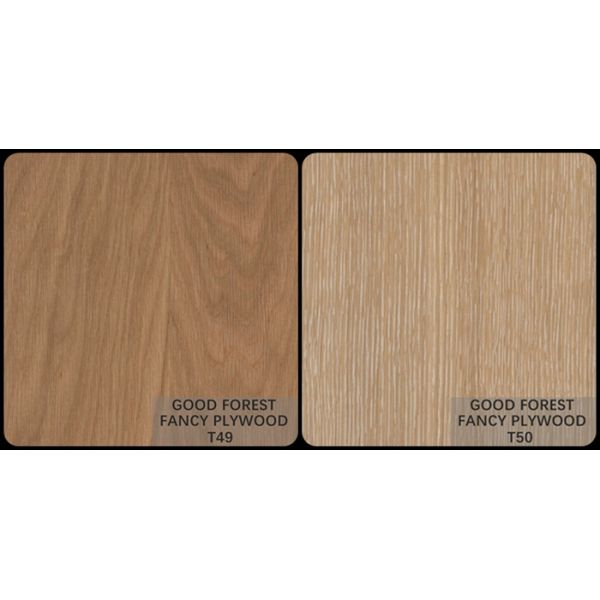 Fancy Plywood OAK Veneer Board Customized For Wardrobes Usage