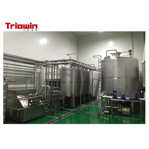 Industrial Apricot Puree Beverage Production Line With Fruit Cleaning Machine