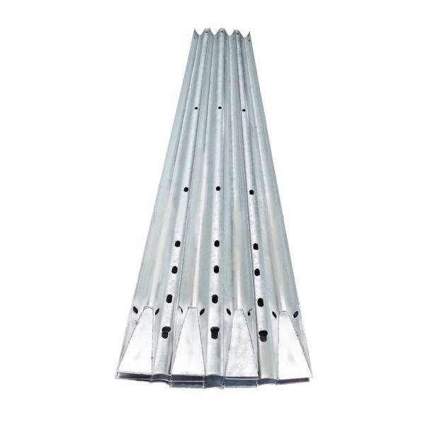 Rolling Guardrail for Roadway Safety Hot Dip Galvanized Steel W Beam Bridge Guardrail