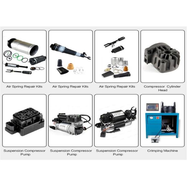 Original Automotive Air Springs , Hummer H2 Rear Left And Right Air Suspension Bellows 15938306